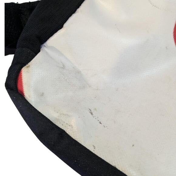 RAREFORM laptop upcycled billboard vinyl Summit backpack Unisex Size  in White - Picture 10 of 11